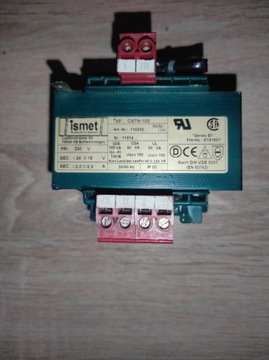 Transformator ISMET CSTN 100 24V 15V