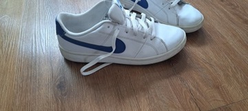 Buty nike biało niebieskie