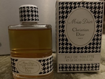 Dior Miss Dior VINTAGE  54ml 90% EDT oryginalne 