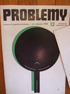 CZASOPISMO PROBLEMY  nr 12 1978