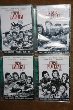 Film,  Czterej pancerni i pies , DVD  