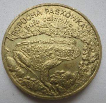 2 ZŁOTE NORDIC GOLD ROPUCHA PASKÓWKA 1998