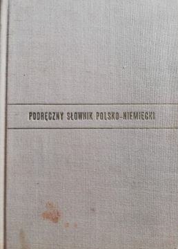 Podręczny słownik polsko-niemiecki 1965