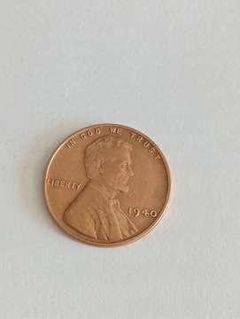 1 cent 1940 USA 