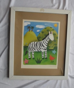 obrazek Sophie Harding ZEBRA 28 x 32 cm