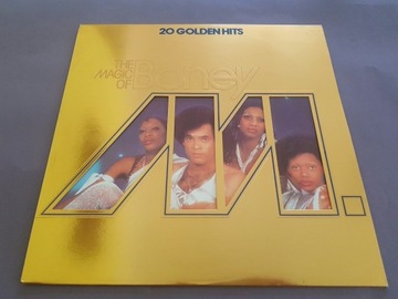 BONEY M-The Magic Of ... 20 Golden Hits 1st UK LP