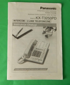 Instrukcja obsługi telefonu Panasonic KX-T3250PD