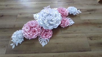 Kwiaty z papieru 3 D Chanel