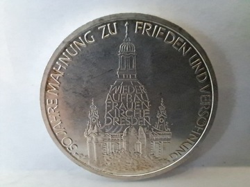  Srebrna moneta  10 marek z 1995 r. 