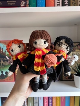 Harry Potter na szydełku, Hermiona, Ron, Ginny