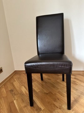Krzesła drewniane z meble Agata 8szt.