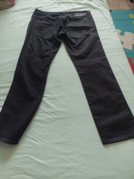 Spodnie dzinsy jeansy Jack&Jones 32/32 czarne, męskie