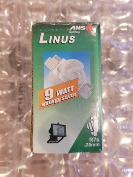 ANS Świetlówka kompaktowa LINUS 9W R7s ciepły biał