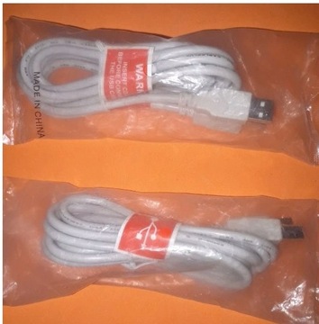 Nowy kabel przewód USB A-B 2.0 do drukarki 1,8m