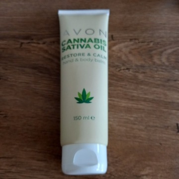 Avon Cannabis Sativa Oil balsam z olejem konopnym