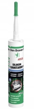 SILIKON EXTRA SANITARNY SZARY DEN BRAVEN