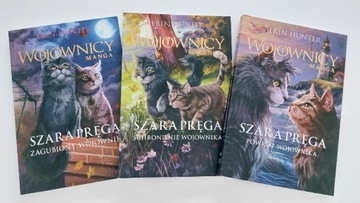 NOWE Trylogia SZARA PRĘGA manga WOJOWNICY 