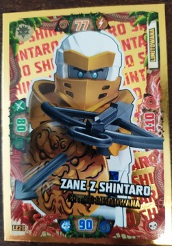 KARTA LE 26 ZANE Z SHINTARO LEGO NINJAGO 6 WYSPA 