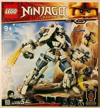 LEGO Ninjago 71738 - Starcie tytanów Mech