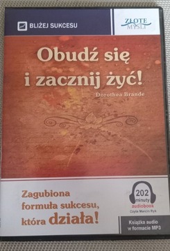 AUDIOBOOK Dorothea Brande Obudź się i zacznij żyć 