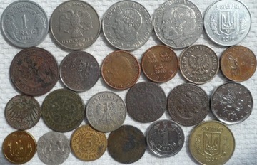 20+ monet Polska Skandynawia Francja Ukraina Rosja