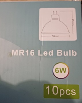 Żarówki MR16 Led