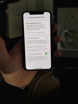 iPhone X black 64gb 79% kondycji wszystko sprawne