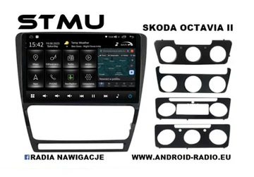 Radio android 10.1" SKODA OCTAVIA II 04-13