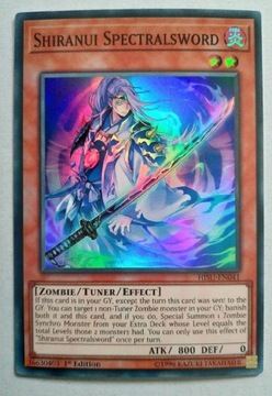 YuGiOh! Shiranui spectralswordHISU-EN041