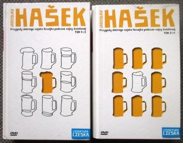 Hasek Przygody dobrego wojaka Szwejka + 2 DVD