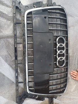 Grill audi Q5 S-line czarny połysk 