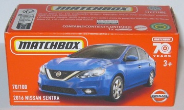 MATCHBOX / NISSAN SENTRA 16' / 2022