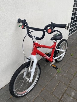 Rower dla dziecka Woom 3, czerwony.