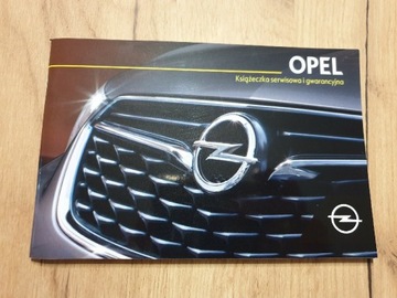 Książeczka serwisowa i gwarancyjna Opel 