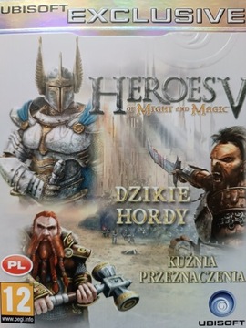 HEROES MIGHT AND MAGIC V DZIKIE HORDY + KUŹNIA  