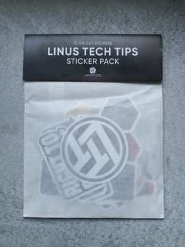 Naklejki LTT Linus Tech Tips YouTube