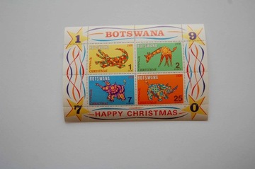 Botswana Sw 67-70** Boże Narodzenie, rysunki /ms/