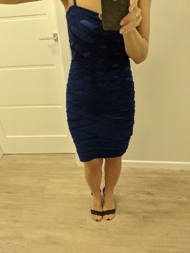Nowa sukienka Orsay XS 34 niebieska
