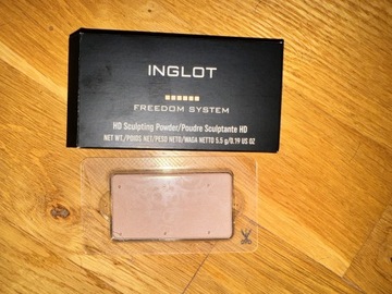 Inglot bronzer Puder do modelowania twarzy HD 505