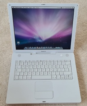 Apple Bialy MacBook iBook G4 okazja jedyny taki