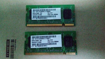 Pamieć Ram DDR2 512Mb 2RX16 PC2