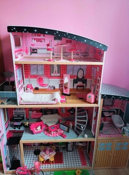 Domek dla lalek barbie 