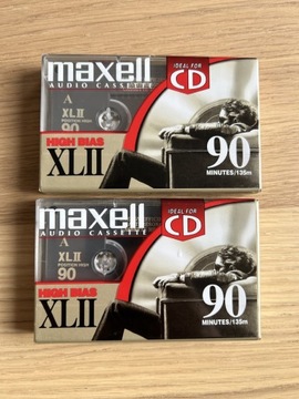 Kaseta Maxell XLII90 zestaw 2 szt