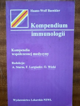 Kompendium immunologii - Baenkler Haans-Wolf