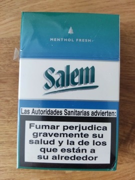 kolekcjonerskie Salem menthol pełne stan bardzo dobry folia cała