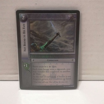 Karty Lord of the rings LOTR TCG Not Bound