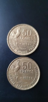 Francja 50 franków 1951