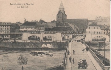 Landsberg a.W. most tymczasowy przed 1920