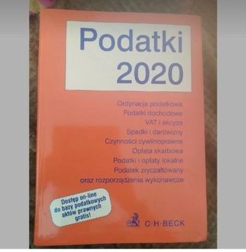 Książka Podatki 2020
