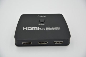 SWITCH HDMI 4K 3in1 Przełącznik sygnału HDMI